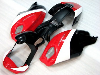 Negro Rojo Blanco Monster Carenado Moto Ducati Monster 696 08-12