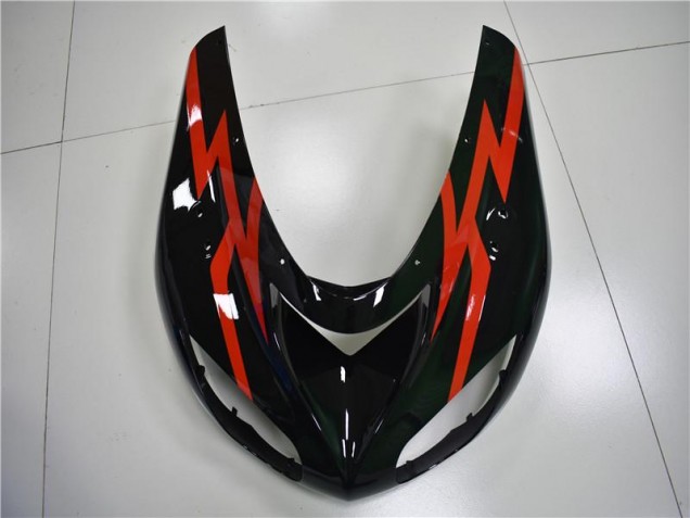 Negro Rojo Carenado Moto Kawasaki ZX10R 06-07 Negro Rojo Carenado Moto Kawasaki ZX10R 06-07