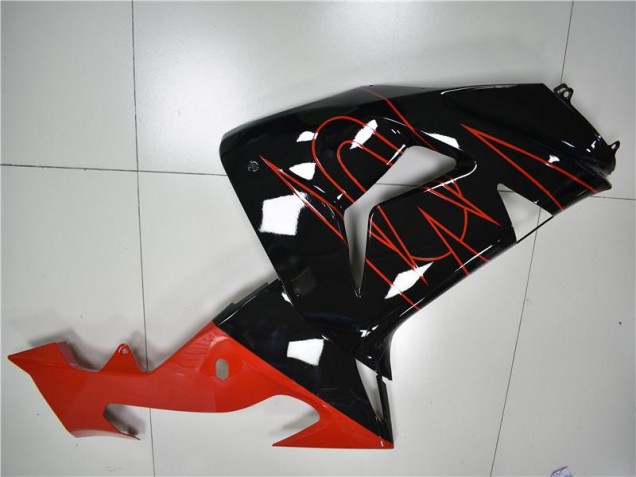 Negro Rojo Carenado Moto Kawasaki ZX10R 06-07 Negro Rojo Carenado Moto Kawasaki ZX10R 06-07