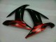 Negro Rojo Kit Carenado Moto Yamaha R1 02-03 Negro Rojo Kit Carenado Moto Yamaha R1 02-03