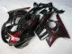 Negro Rojo Llama ABS Moto Plástico Honda CBR 600 F3 95-98 Negro Rojo Llama ABS Moto Plástico Honda CBR 600 F3 95-98