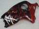 Negro Rojo Llama Carenado Moto Suzuki GSXR 1300 Hayabusa 96-07 Negro Rojo Llama Carenado Moto Suzuki GSXR 1300 Hayabusa 96-07