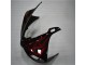 Negro Rojo Llama Plástico Moto Yamaha R6 03-05 Negro Rojo Llama Plástico Moto Yamaha R6 03-05