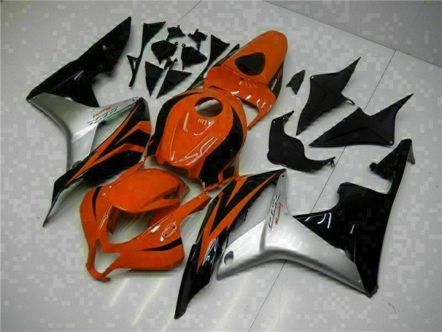 Negro Rojo Plata Carenado Moto Honda CBR 600 RR 07-08 Negro Rojo Plata Carenado Moto Honda CBR 600 RR 07-08