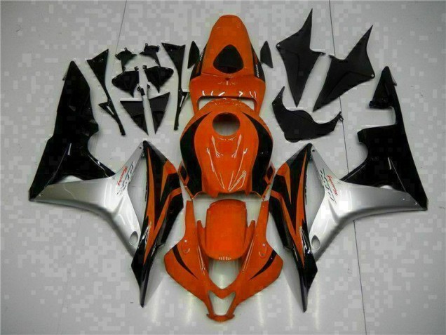Negro Rojo Plata Carenado Moto Honda CBR 600 RR 07-08 Negro Rojo Plata Carenado Moto Honda CBR 600 RR 07-08