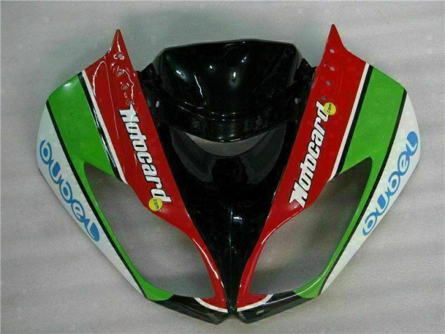 Negro Rojo Verde Motocard Carenado Moto Kawasaki ZX6R 09-12 Negro Rojo Verde Motocard Carenado Moto Kawasaki ZX6R 09-12