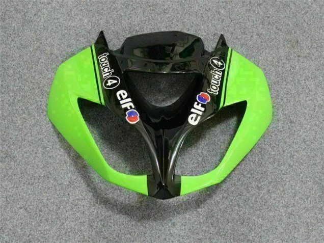 Negro Verde 3M Touch4 Carenado Moto Kawasaki ZX6R 09-12 Negro Verde 3M Touch4 Carenado Moto Kawasaki ZX6R 09-12