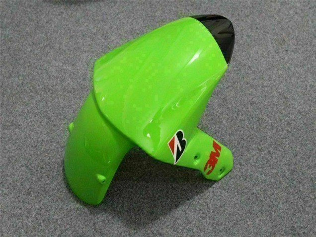 Negro Verde 3M Touch4 Carenado Moto Kawasaki ZX6R 09-12 Negro Verde 3M Touch4 Carenado Moto Kawasaki ZX6R 09-12
