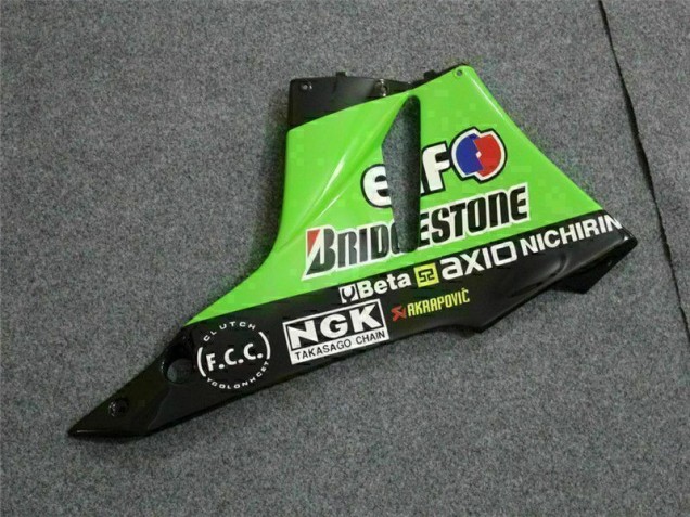 Negro Verde 3M Touch4 Carenado Moto Kawasaki ZX6R 09-12 Negro Verde 3M Touch4 Carenado Moto Kawasaki ZX6R 09-12