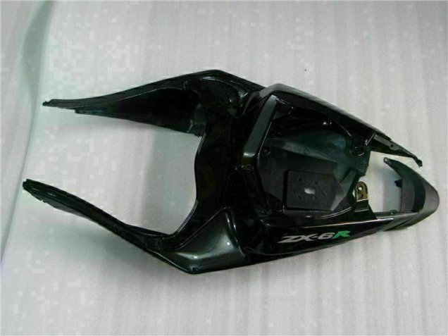 Negro Verde Carenado Moto & Plástico Kawasaki ZX6R 09-12 Negro Verde Carenado Moto & Plástico Kawasaki ZX6R 09-12