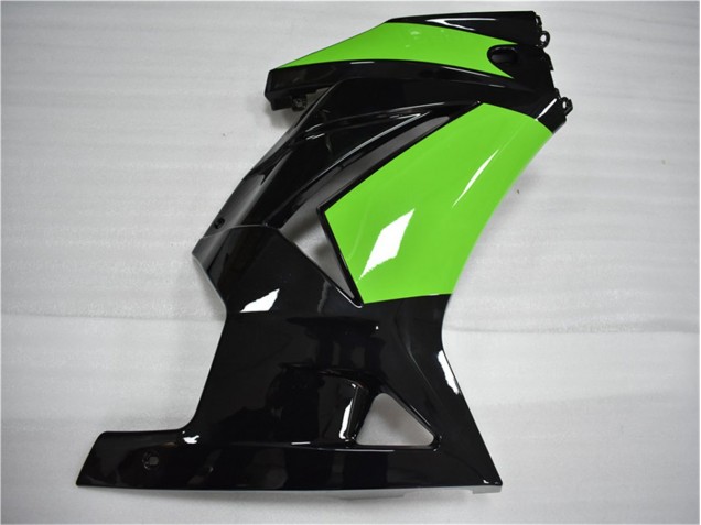 Negro Verde Kit Completo Carenado Moto Kawasaki EX250 08-12 Negro Verde Kit Completo Carenado Moto Kawasaki EX250 08-12