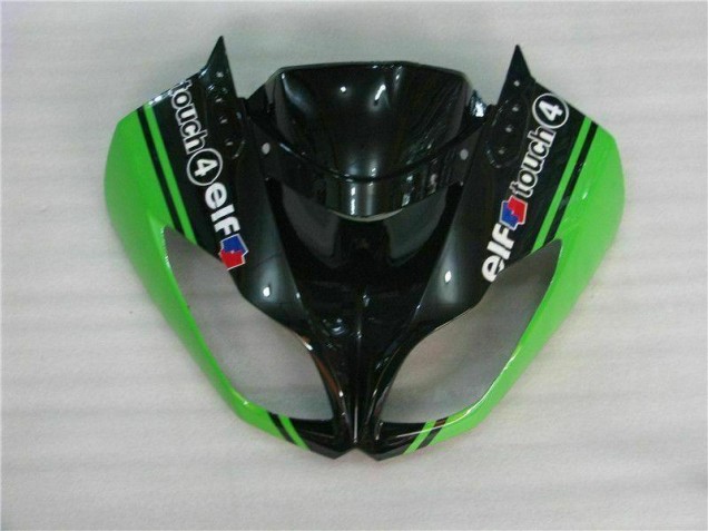 Negro Verde Kits Completo Carenado Moto Kawasaki ZX6R 09-12 Negro Verde Kits Completo Carenado Moto Kawasaki ZX6R 09-12