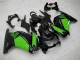 Negro Verde Ninja Carenado Moto Kawasaki EX250 08-12 Negro Verde Ninja Carenado Moto Kawasaki EX250 08-12