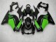 Negro Verde Ninja Carenado Moto Kawasaki EX250 08-12 Negro Verde Ninja Carenado Moto Kawasaki EX250 08-12