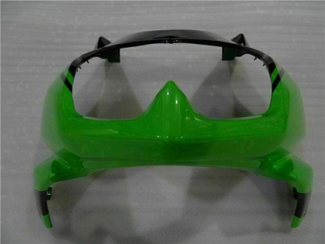 Negro Verde Plástico Moto Kawasaki EX250 08-12 Negro Verde Plástico Moto Kawasaki EX250 08-12
