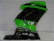 Negro Verde Plástico Moto Kawasaki EX250 08-12 Negro Verde Plástico Moto Kawasaki EX250 08-12