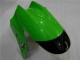 Negro Verde Plástico Moto Kawasaki EX250 08-12 Negro Verde Plástico Moto Kawasaki EX250 08-12