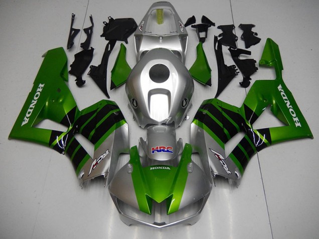 Negro Verde Plata HRC Carenado Moto Honda CBR 1000 RR 12-16 Negro Verde Plata HRC Carenado Moto Honda CBR 1000 RR 12-16