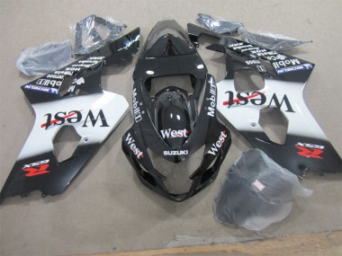 Negro West Carenado Moto Suzuki GSXR 600 K4 04-05