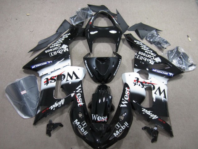 Negro West Mobil Ninja 636 Carenado Moto Kawasaki ZX6R 05-06 Negro West Mobil Ninja 636 Carenado Moto Kawasaki ZX6R 05-06