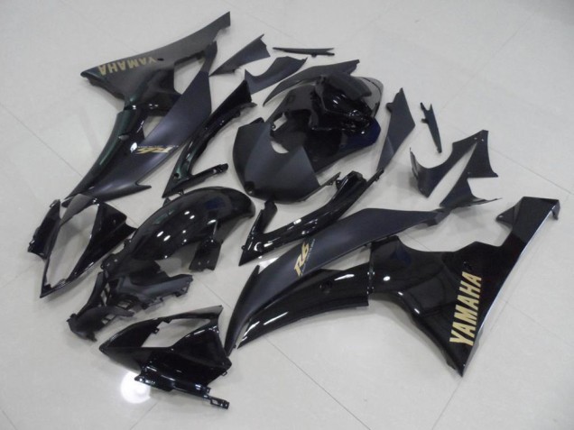 Negro con Oro Pegatinas Carenado Moto Yamaha R6 08-16 Negro con Oro Pegatinas Carenado Moto Yamaha R6 08-16