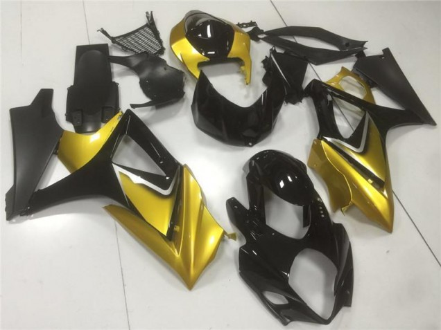 Oro Negro Kit Carenado Moto Suzuki GSXR 1000 K7 07-08 Oro Negro Kit Carenado Moto Suzuki GSXR 1000 K7 07-08
