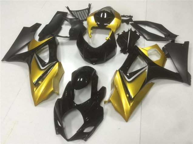 Oro Negro Kit Carenado Moto Suzuki GSXR 1000 K7 07-08 Oro Negro Kit Carenado Moto Suzuki GSXR 1000 K7 07-08