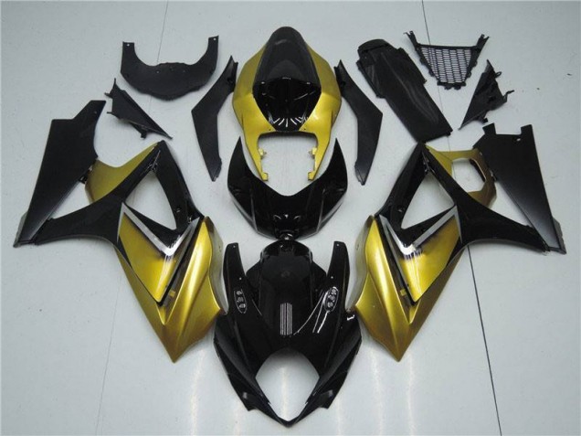 Oro Negro Kit Carenado Moto Suzuki GSXR 1000 K7 07-08 Oro Negro Kit Carenado Moto Suzuki GSXR 1000 K7 07-08