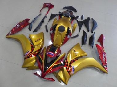 Oro & Oscuro Rojo Carenado Moto Honda CBR 1000 RR 12-16
