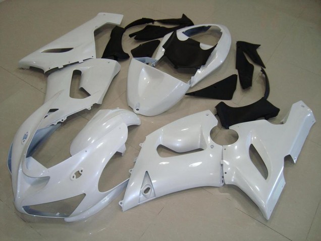 Oscuro Blanco Perla Carenado Moto Kawasaki ZX6R 05-06 Oscuro Blanco Perla Carenado Moto Kawasaki ZX6R 05-06