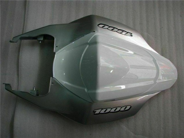 Plata Blanco Carenado Moto Suzuki GSXR 1000 K7 07-08 Plata Blanco Carenado Moto Suzuki GSXR 1000 K7 07-08