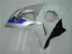 Plata Blanco Carenado Moto Suzuki GSXR 1000 K9 09-16
