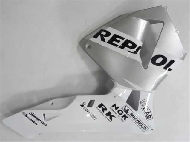 Plata Blanco Negro Repsol Carenado Moto Honda CBR 600 RR 03-04 Plata Blanco Negro Repsol Carenado Moto Honda CBR 600 RR 03-04