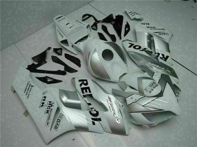Plata Blanco Repsol Carrocería Motocicletas Honda CBR 1000 RR 04-05 Plata Blanco Repsol Carrocería Motocicletas Honda CBR 1000 RR 04-05