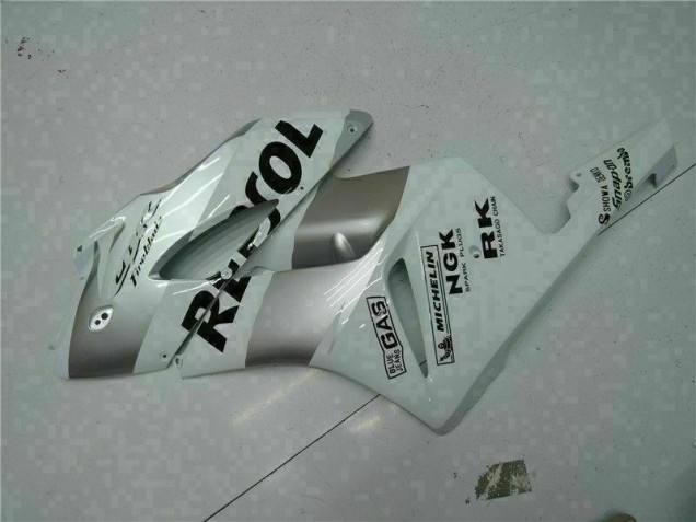 Plata Blanco Repsol Carrocería Motocicletas Honda CBR 1000 RR 04-05 Plata Blanco Repsol Carrocería Motocicletas Honda CBR 1000 RR 04-05