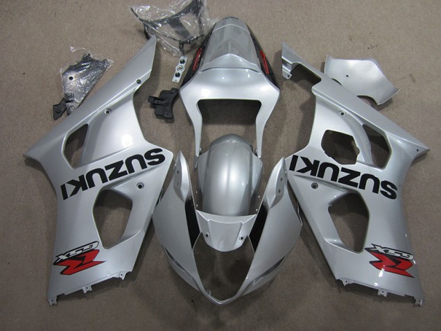 Plata Carenado Moto Suzuki GSXR 1000 K3 03-04 Plata Carenado Moto Suzuki GSXR 1000 K3 03-04