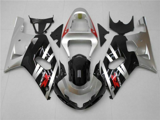Plata Carenado Moto Suzuki GSXR 600 / 750 K1 K2 K3 01-03 Plata Carenado Moto Suzuki GSXR 600 / 750 K1 K2 K3 01-03