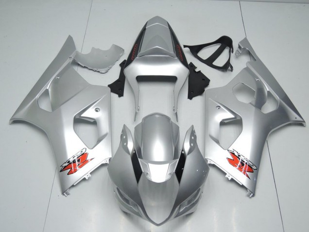 Plata Estilo OEM Carenado Moto Suzuki GSXR 1000 K3 03-04 Plata Estilo OEM Carenado Moto Suzuki GSXR 1000 K3 03-04