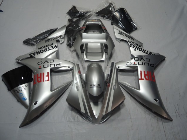 Plata Fiat Carenado Moto Yamaha R1 02-03 Plata Fiat Carenado Moto Yamaha R1 02-03