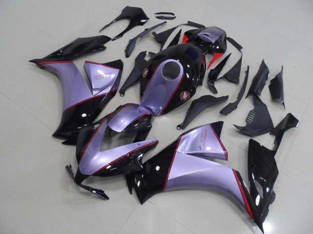 Plata Gris con Brillante Negro Carenado Moto Honda CBR 1000 RR 12-16 Plata Gris con Brillante Negro Carenado Moto Honda CBR 1000 RR 12-16