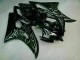 Plata Llama Negro Carenado Moto Yamaha R6 06-07 Plata Llama Negro Carenado Moto Yamaha R6 06-07