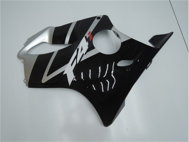 Plata Negro Carenado Moto Honda CBR 600 F4i 01-03 Plata Negro Carenado Moto Honda CBR 600 F4i 01-03