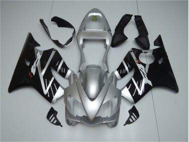Plata Negro Carenado Moto Honda CBR 600 F4i 01-03