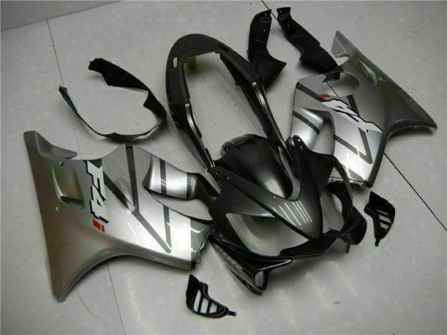 Plata Negro Carenado Moto Honda CBR 600 F4i 04-07 Plata Negro Carenado Moto Honda CBR 600 F4i 04-07