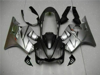 Plata Negro Carenado Moto Honda CBR 600 F4i 04-07
