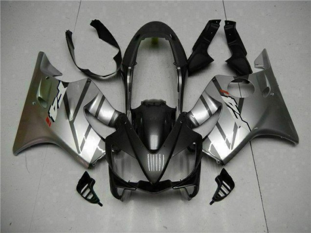 Plata Negro Carenado Moto Honda CBR 600 F4i 04-07 Plata Negro Carenado Moto Honda CBR 600 F4i 04-07