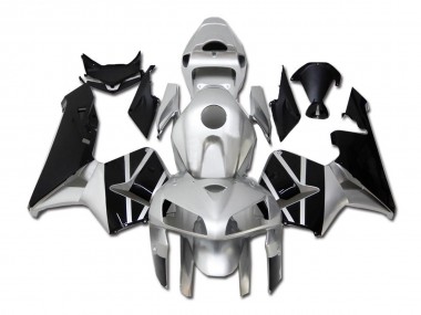 Plata Negro Carenado Moto Honda CBR 600 RR 05-06