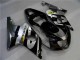 Plata Negro Carenado Moto Suzuki GSXR 1000 K1 00-02 Plata Negro Carenado Moto Suzuki GSXR 1000 K1 00-02