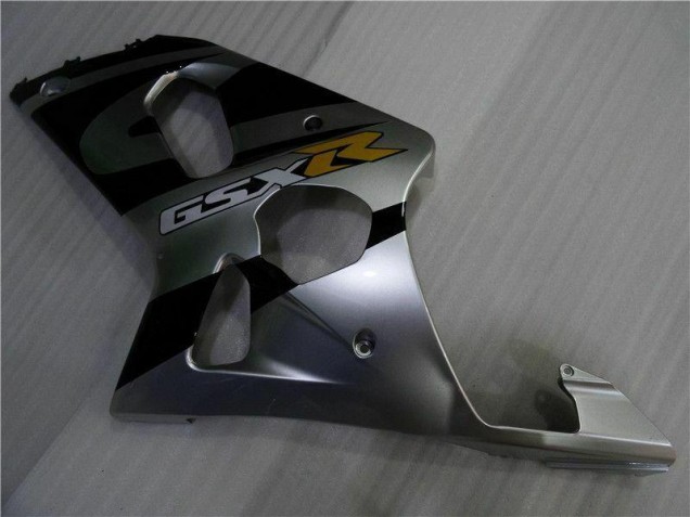 Plata Negro Carenado Moto Suzuki GSXR 1000 K1 00-02 Plata Negro Carenado Moto Suzuki GSXR 1000 K1 00-02