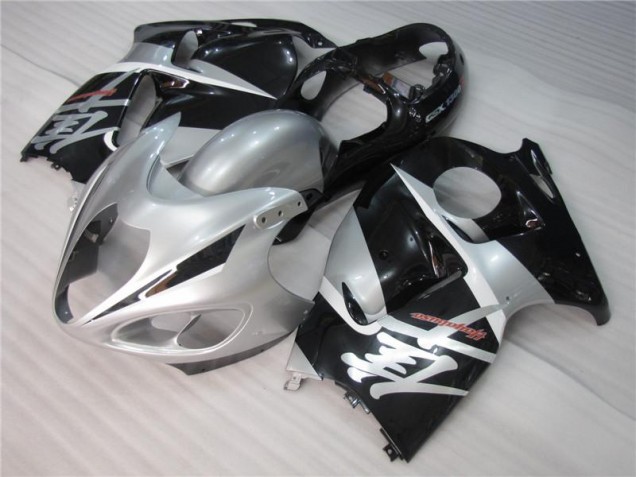 Plata Negro Carenado Moto Suzuki GSXR 1300 Hayabusa 96-07 Plata Negro Carenado Moto Suzuki GSXR 1300 Hayabusa 96-07